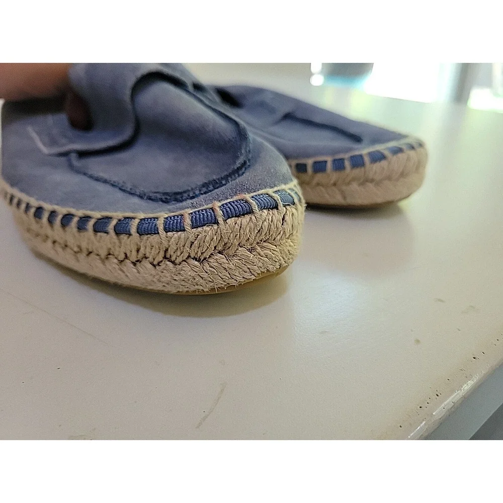 Vince blue suede
